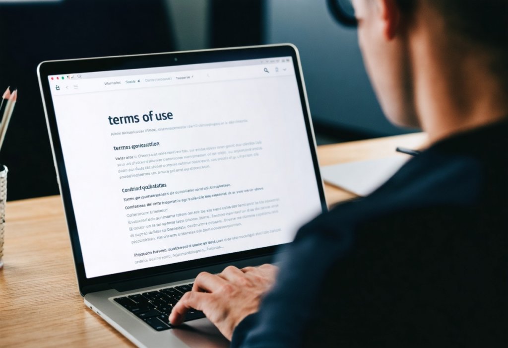 comment trouver les conditions générales d'utilisation d'un site